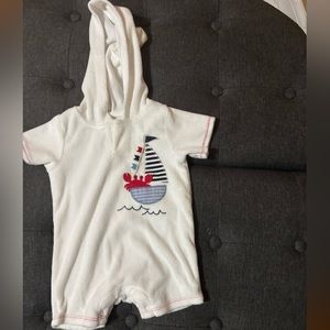 NWOT Mudpie crab swim cover up